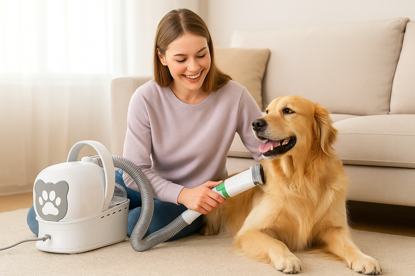 Moon Pet Grooming Device
